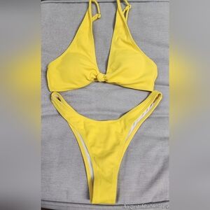 **NEW** YELLOW BIKINI SIZE LARGE